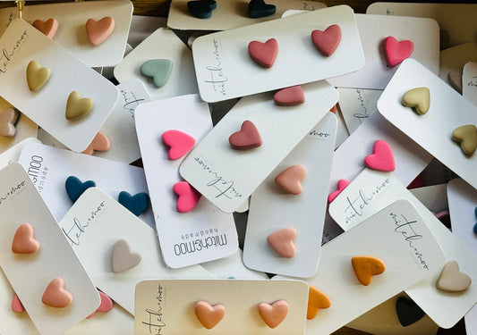 Heart Studs